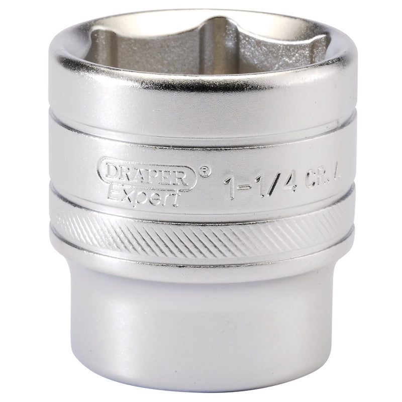 DR-16639 — Draper Expert 6 Point Imperial Socket, 1/2" Sq. Dr., 1 1/4"