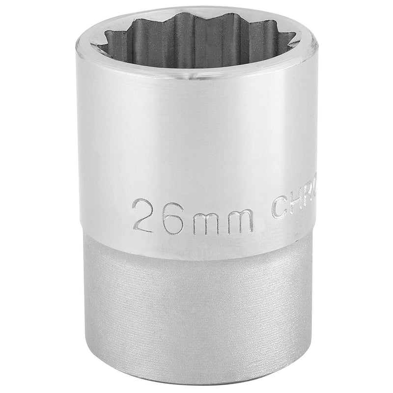 DR-16694 — Draper Expert 12 Point Socket, 3/4" Sq. Dr., 26mm