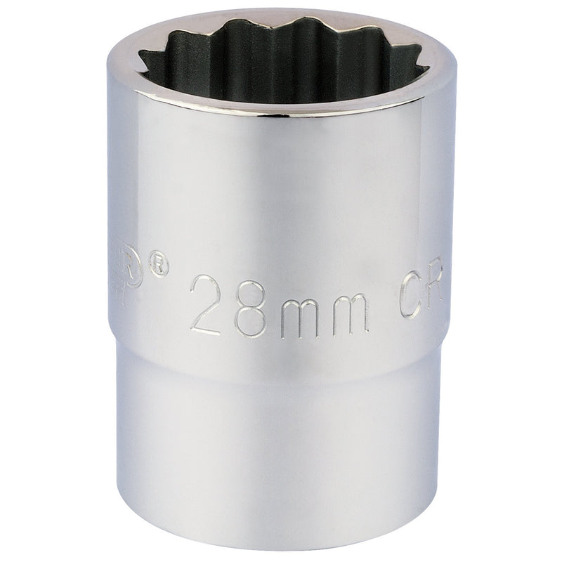 DR-16697 — Draper Expert 12 Point Socket, 3/4" Sq. Dr., 28mm