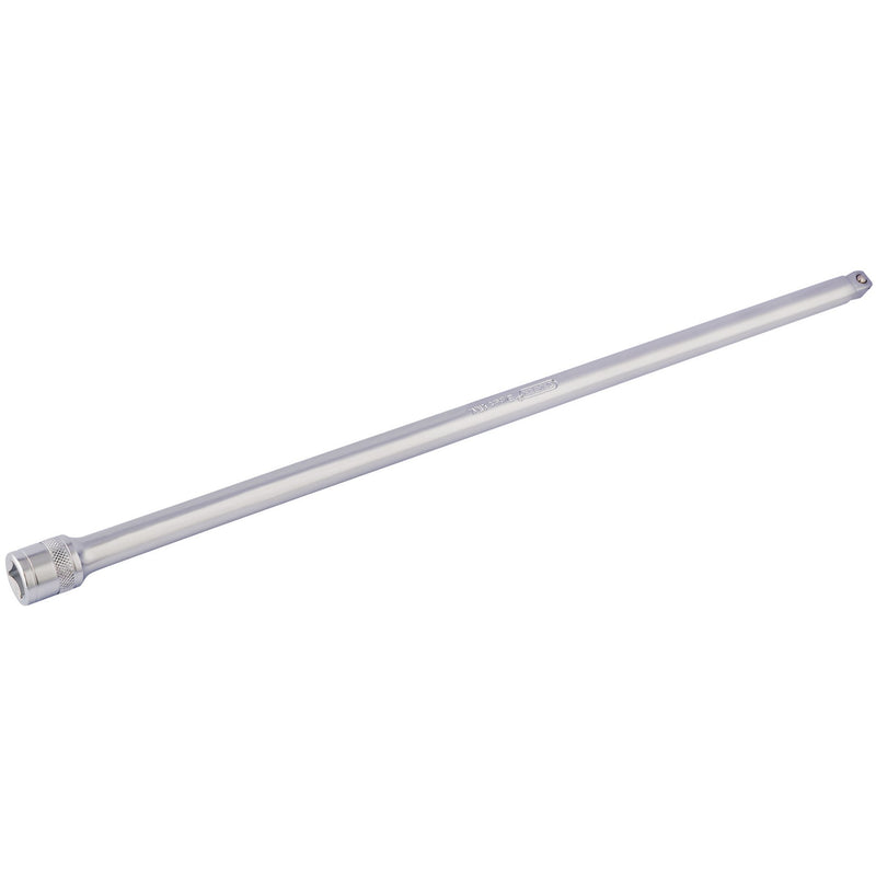 DR-16764 — Draper Expert Satin Chrome Wobble Extension Bar, 1/2" Sq. Dr., 500mm