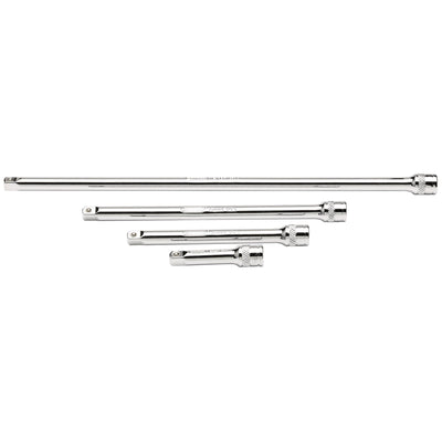 DR-16765 — Draper Expert Extension Bar Set, 1/4" Sq. Dr., Polished Chrome (4 Piece)