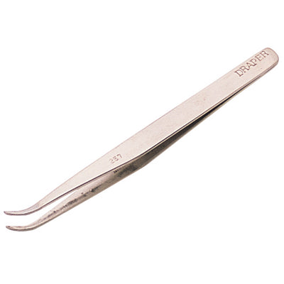 DR-19672 — Fine Point Curved Tweezers, 120mm
