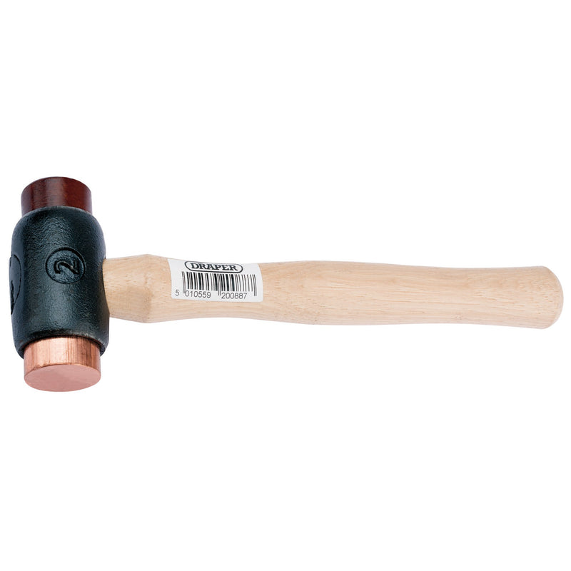 Copper/Rawhide Faced Hammer