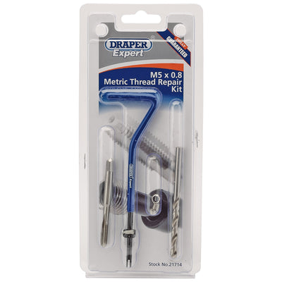 DR-21714 — Draper Expert Metric Thread Repair Kit, M5 x 0.8