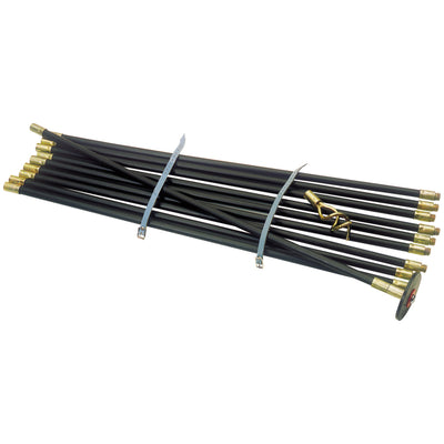 DR-23540 — Polypropylene Drain Rod Set, 9m (12 Piece)