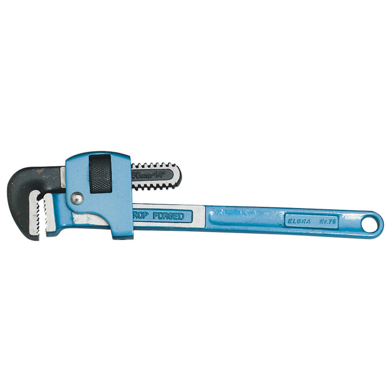 DR-23717 — Elora Adjustable Pipe Wrench, 350mm, 38mm