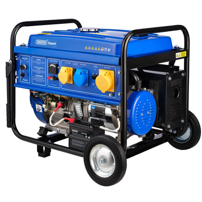 Draper Expert Petrol Generator with Wheels