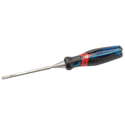 DR-24402 — Draper Expert Soft Grip 'Pound Thru' Bevel Edge Wood Chisel, 6 x 140mm