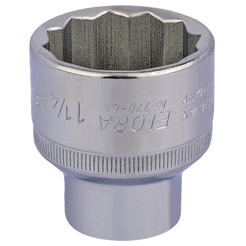 DR-24517 — Elora Bi-Hexagon Socket, 1/2" Sq. Dr., 1 1/4"