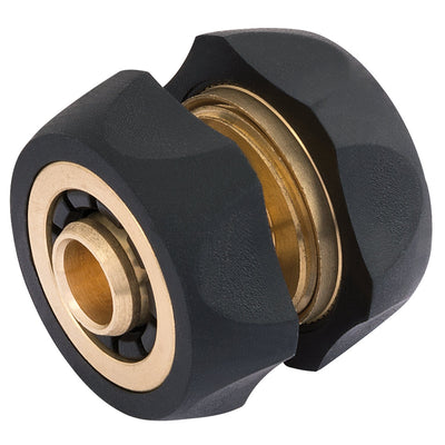DR-24538 — Brass and Rubber Hose Joiner/Mender, 1/2"