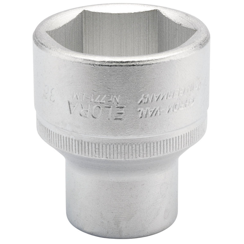 DR-24781 — Elora Hexagon Socket, 1/2" Sq. Dr., 36mm (Sold Loose)