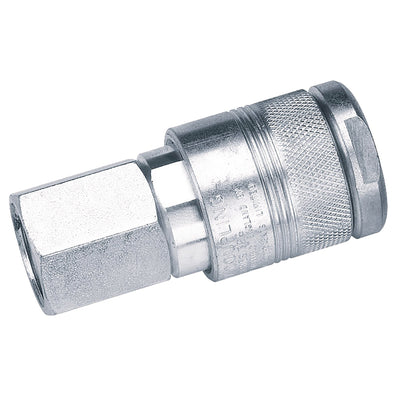 DR-25814 — 1/2" Taper PCL M100 Series Air Line Coupling Female Thread (Sold Loose)