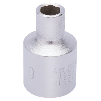 DR-25820 — Elora Hexagon Socket, 3/8" Sq. Dr., 6mm
