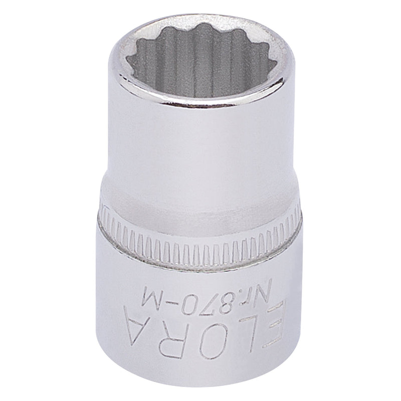 DR-25870 — Elora Bi-Hexagon Socket, 3/8" Sq. Dr., 11mm