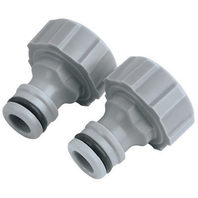 DR-25906 — Outdoor Tap Connectors, 3/4" (Pack of 2)