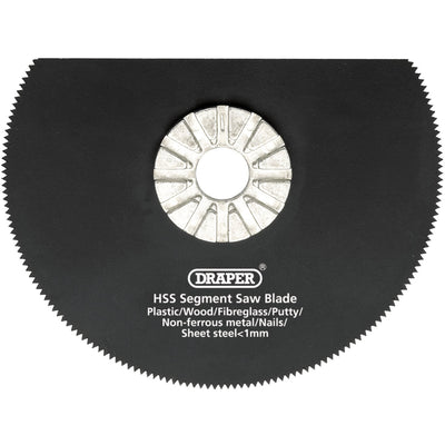 DR-26072 — HSS Segment Saw Blade, 88mm Diameter, 18tpi