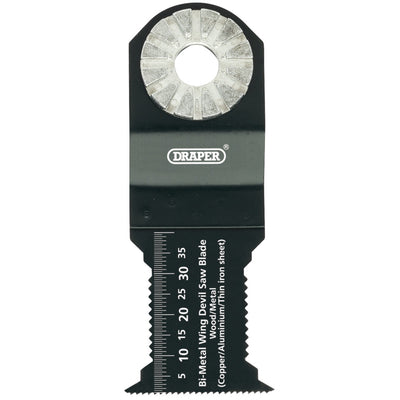 DR-26128 — Bi-Metal Wing Devil Saw Blade, 36 x 22mm, 18tpi