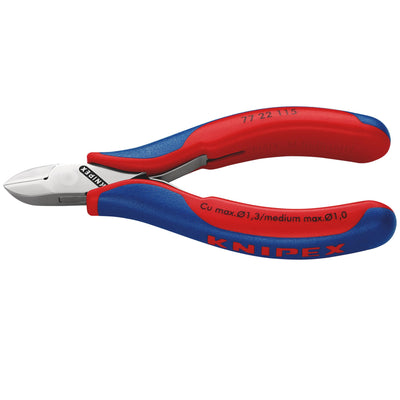 DR-27723 — KNIPEX 77 22 115 Electronics Diagonal Cutter with Box Joint, 115mm