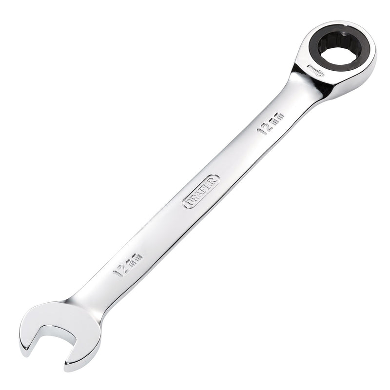 DR-31009 — Metric Ratcheting Combination Spanner, 12mm