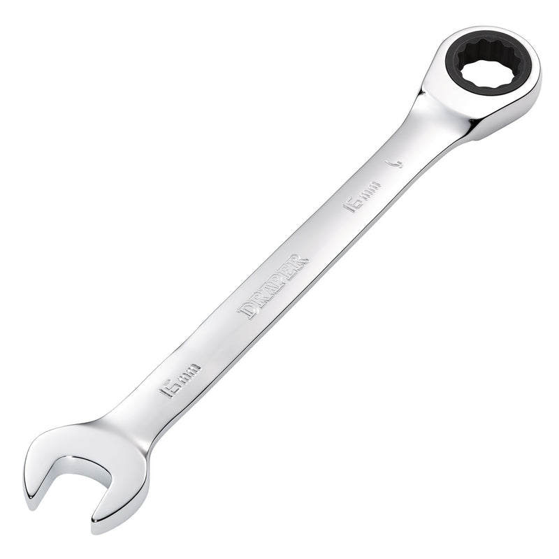 DR-31013 — Metric Ratcheting Combination Spanner, 16mm
