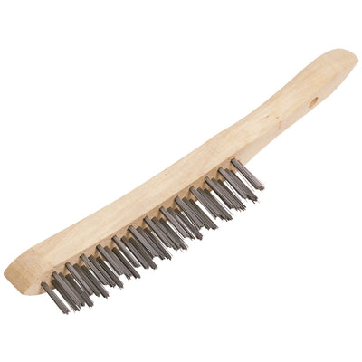 DR-31569 — Wire Scratch Brush, 3 Row, 290mm