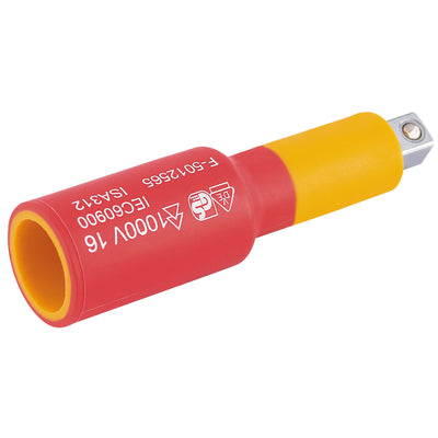 DR-32042 — Draper Expert VDE Approved Fully Insulated Extension Bar, 1/4" Sq. Dr., 50mm