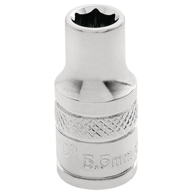 DR-32449 — Draper Expert HI-TORQ® 6 Point Socket, 1/4" Sq. Dr., 5.5mm