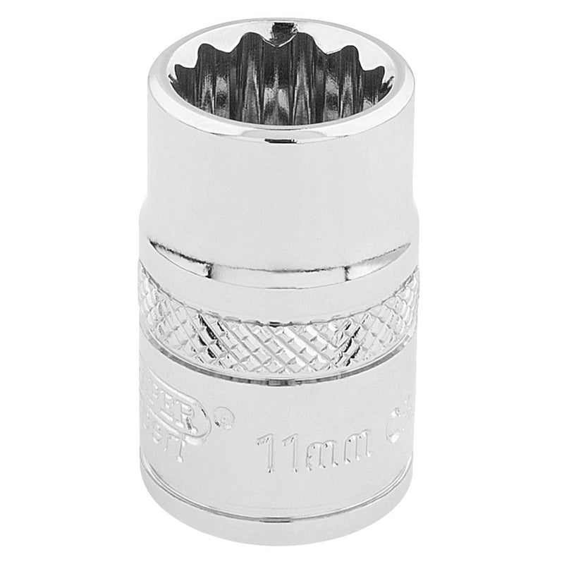 DR-32771 — Draper Expert HI-TORQ® 12 Point Socket, 3/8" Sq. Dr., 11mm