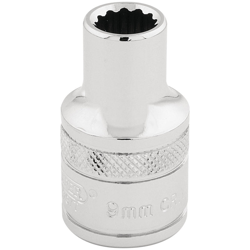 DR-33089 — Draper Expert HI-TORQ® 12 Point Socket, 1/2" Sq. Dr., 9mm