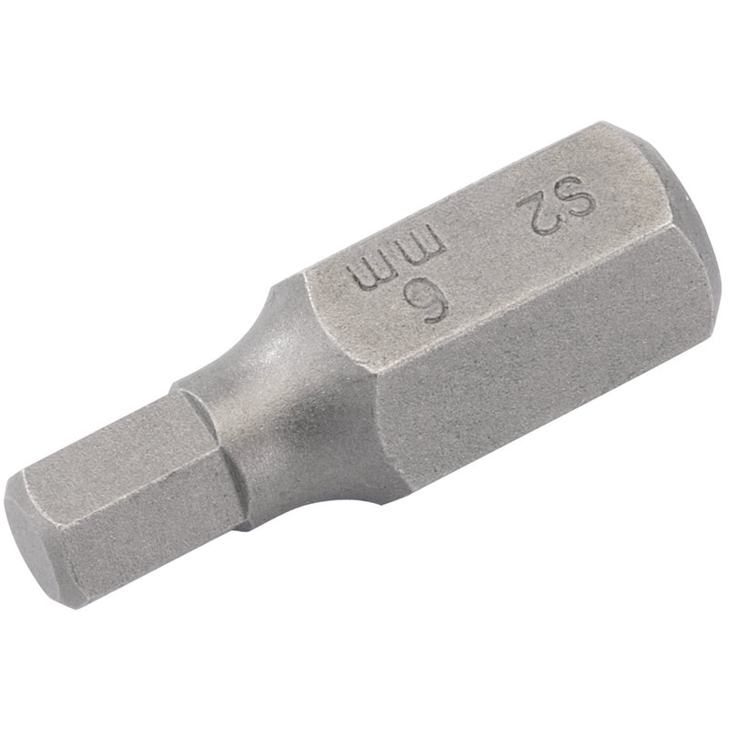 DR-33327 — Draper Expert Hexagonal 10mm Insert Bit for Mechanics Bit Sets, 6mm x 30mm