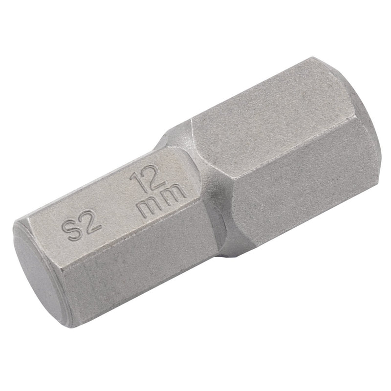 DR-33331 — Draper Expert Hexagonal 10mm Insert Bit for Mechanics Bit Sets, 12mm x 30mm