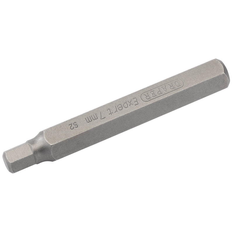 DR-33335 — Draper Expert Hexagonal 10mm Insert Bit for Mechanics Bit Sets, 7mm x 75mm