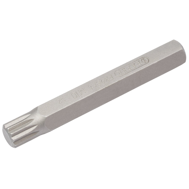 Draper Expert Spline 10mm Insert Bit for Mechanics Bit Sets