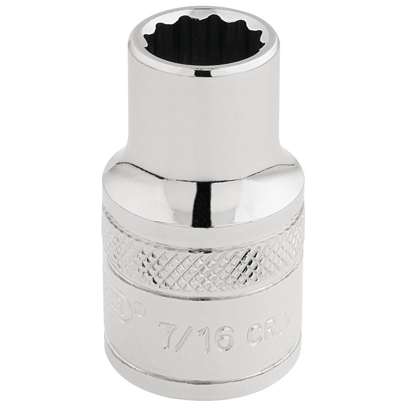 DR-33600 — Draper Expert HI-TORQ® 12 Point Socket, 1/2" Sq. Dr., 7/16"