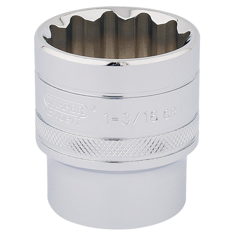 DR-33728 — Draper Expert HI-TORQ® 12 Point Socket, 1/2" Sq. Dr., 1 3/16"
