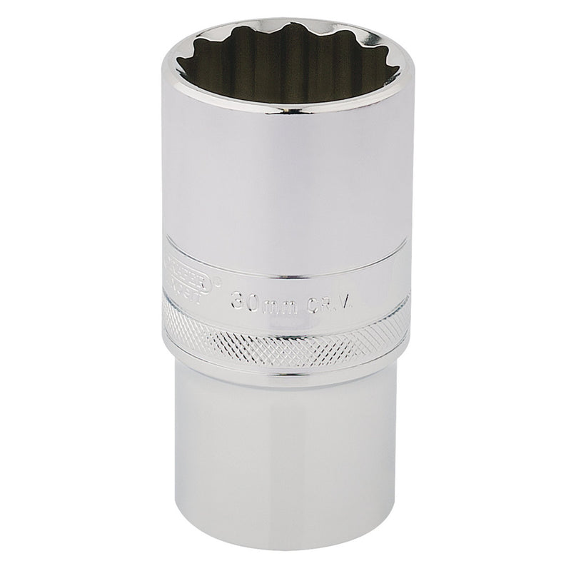 DR-33858 — Draper Expert HI-TORQ® 12 Point Deep Socket, 1/2" Sq. Dr., 30mm