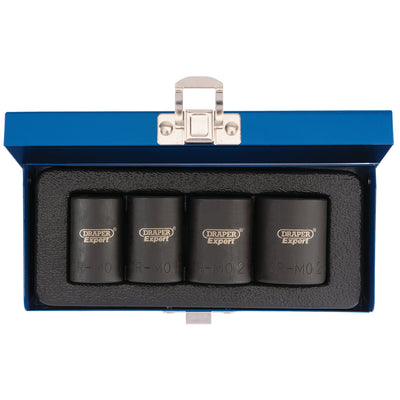 DR-34032 — Draper Expert Locking Wheel Nut Set, 1/2" Sq. Dr. (4 Piece)
