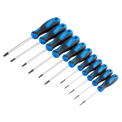 DR-34253 — Draper TX-STAR® and Draper TX-STAR® Security Soft Grip Screwdriver Set (11 Piece)