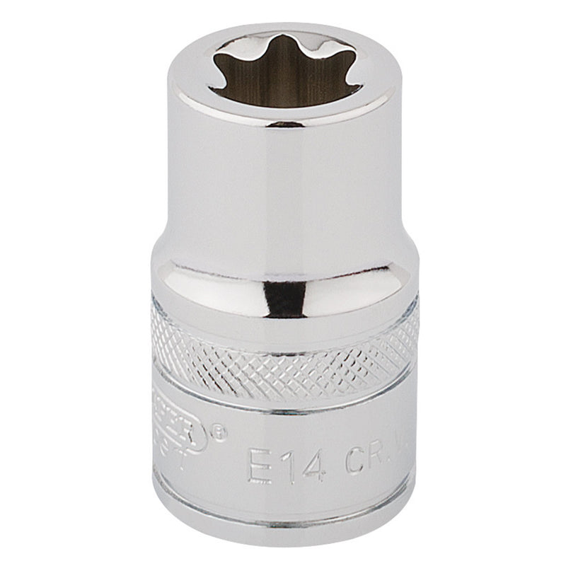 DR-34285 — Draper Expert TX-STAR® Socket, 1/2" Sq. Dr., E14