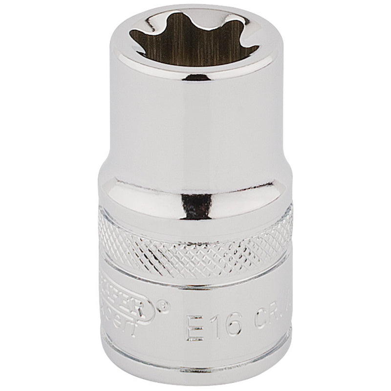 DR-34327 — Draper Expert TX-STAR® Socket, 1/2" Sq. Dr., E16