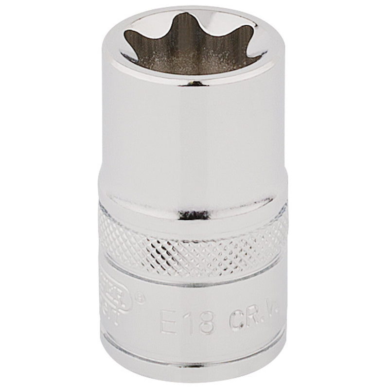 DR-34340 — Draper Expert TX-STAR® Socket, 1/2" Sq. Dr., E18