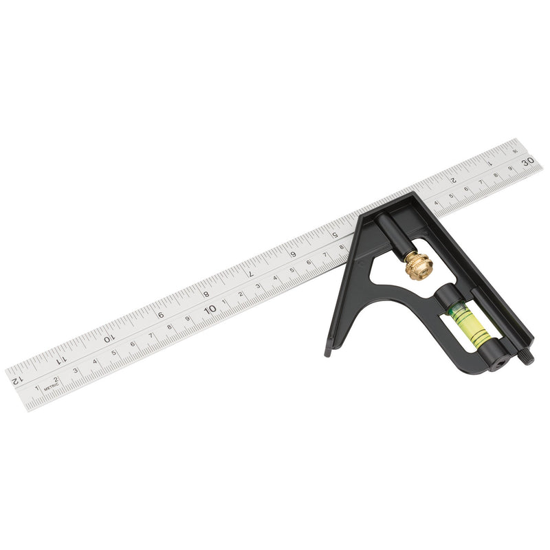 DR-34703 — Metric and Imperial Combination Square, 300mm