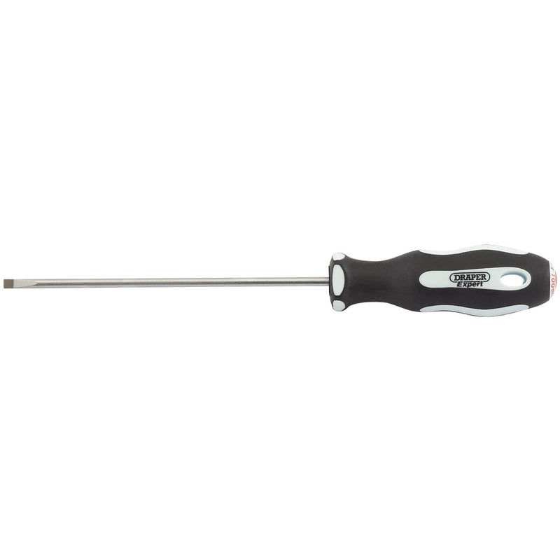 DR-34972 — Draper Expert Plain Slot Soft Grip Parallel Tip Screwdriver, 3 x 100mm