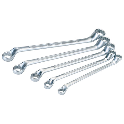 DR-35089 — Cranked Metric Ring Spanner Set (5 Piece)