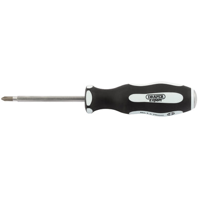 DR-35210 — Draper Expert 'Pound Thru' Cross Slot Soft Grip Screwdriver, No.1 x 75mm