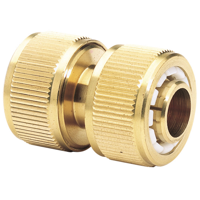 DR-36205 — Brass Hose Repair Connector, 3/4"