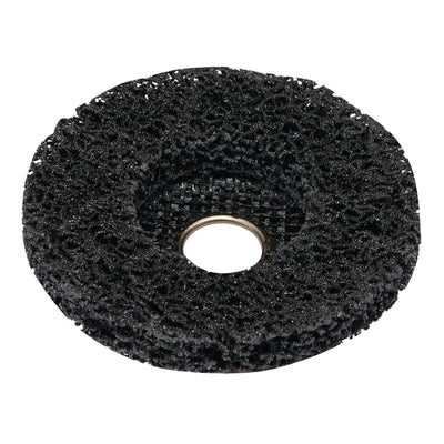 DR-37607 — Polycarbide Strip Disc, 115mm, 22.23mm, 180 Grit, Black