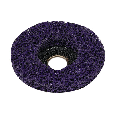 DR-37608 — Polycarbide Strip Disc, 115mm, 22.23mm, 180 Grit, Purple