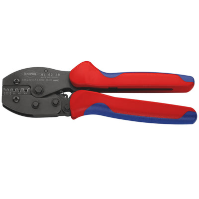 DR-41479 — KNIPEX 97 52 38 SB PreciForce® Crimping Pliers, 0.25 — 6.0 mm² Capacity, 220mm
