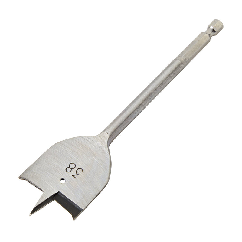DR-41789 — Flat Wood Drill Bit, 38 x 152mm